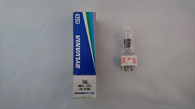 Lámpara halógena o bombilla de repuesto EHA GTE/NSYLVANIA 500W 120V para escenario y estudio Foto 1 de 2