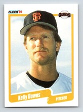 1990 Fleer Kelly Downs San Francisco Giants #55