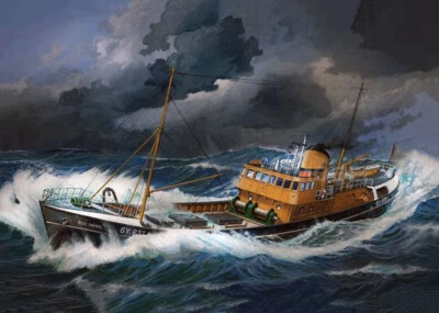 North Sea Fishing Trawler Ross Jackal 1:100/87/72 3D Print RC Model Ship Kit - Image 1 of 4