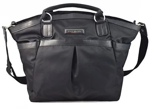 Damen Wickeltasche PERRY MACKIN "Harper" schwarz Nylon - Bild 1 von 7