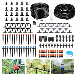 265 FT Drip Irrigation System Kit, 163Pc Automatic Garden Watering System - Picture 1 of 13