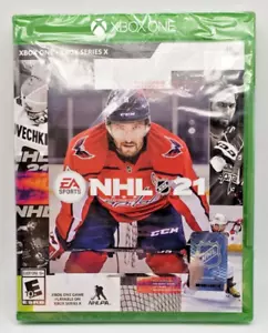 NHL 21 EA Sports Brand New Factory Sealed Xbox one Series X|S Fast Shipping - Picture 1 of 3