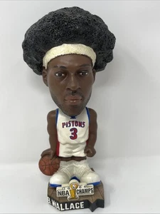 Ben Wallace Detroit Pistons #3 Vintage Bobblehead Huge Hair Rare - Picture 1 of 16