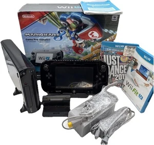 Nintendo Wii U Konsole Mario Kart 8 Deluxe 32GB Handheld-Spielsystem mit Spielen - Bild 1 von 19