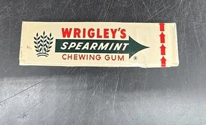 Vintage Wrigley's Spearmint Chewing Gum NOS Full Unopened Sealed No Barcode - Picture 1 of 5