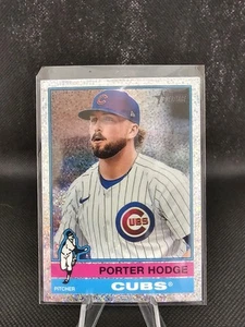 PORTER HODGE 2025 Topps Heritage #184 Chrome Silver Sparkle Refractor - Picture 1 of 2