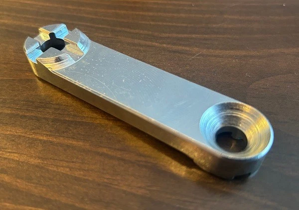 Shifter Stick Offset Adapter, 3.00 in., White Lightning Shifter SHWL-90004 - Image 1 of 1