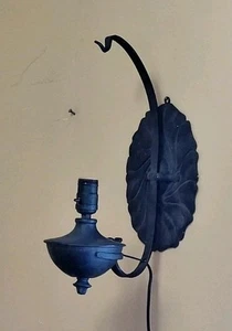 Aplique de pared eléctrico vintage artesanal - Imagen 1 de 6