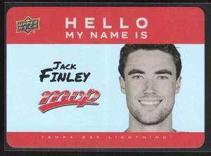 2025-26 Upper Deck MVP - Hello My Name Is Jack Finley #HNI-6 - Picture 1 of 2