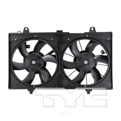 Conjunto de ventilador de radiador y condensador doble TYC 621770 para Nissan Sentra 07-12 Foto 1 de 4