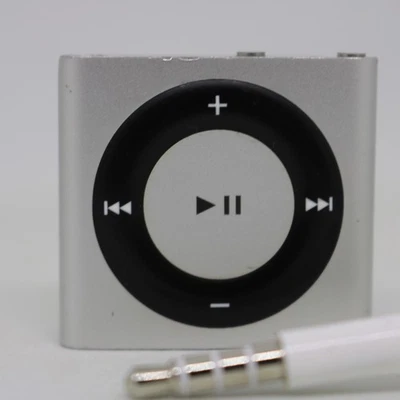 Apple iPod Shuffle - 4. Generation Silber, 2 GB / MP3 Player / vom Händler - Bild 1 von 4