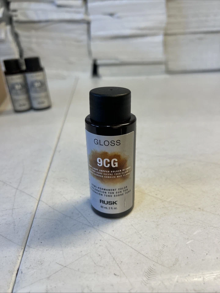Tonos líquidos semipermanentes RUSK Deepshine Gloss 2 oz sombra-9CG Foto 1 de 1