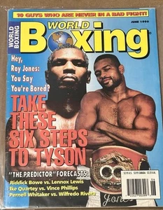 Revista Mundial Boxeo 1996 Junio Mike Tyson Cubierta - Imagen 1 de 6