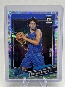Juego de caja premium Donruss Optic Rated Rookie Dereck Lively II 245 2023-24/249 casi nuevo+ - Imagen 1 de 3