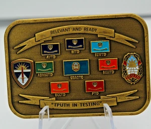 Comando de Prueba Operacional 2.5" VERDAD EN PRUEBAS Ficha Emblema Multi-Unidad - Imagen 1 de 6