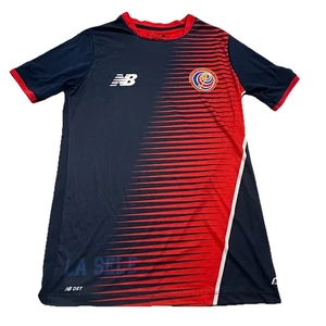 OFFICIAL Costa Rica Soccer Jersey Small New Balance La Sele National Team NB Dry - Picture 1 of 7
