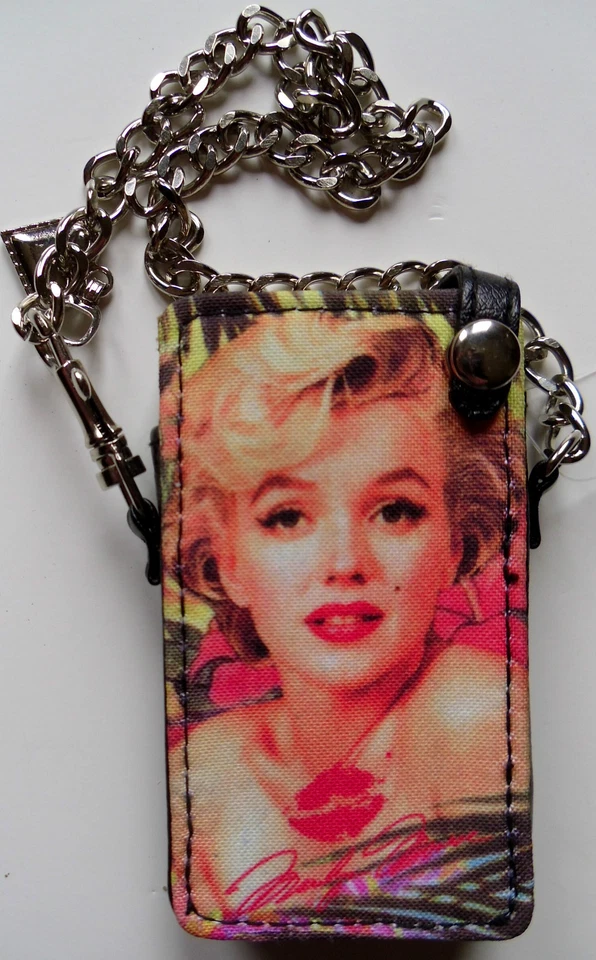 New Marilyn Monroe iPod Mini Case with Chain and Heart Charm Sexy Mp3 Player  - Image 1 of 3