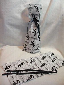Chicago White Sox MLB Béisbol Tela Algodón Vino/Bolsa de Regalo NUEVA - Imagen 1 de 1