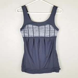 Camiseta sin mangas para mujer Lululemon yoga gris talla 8 - Imagen 1 de 5