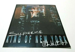 SUPREME KING OF NEW YORK CHRISTOPHER WALKEN STICKER - S/S 2019 - 100% AUTHENTIC - Picture 1 of 2