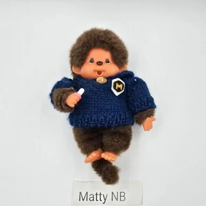 Rare Monchhichi Plush Size S (19 cm) Used with No Tag - Picture 1 of 4