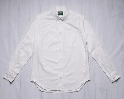 Gitman Vintage NWT $235 White Oxford Button Down Collar 100% Cotton Shirt XL - Image 1 of 4