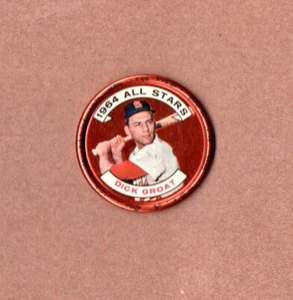1964 Topps  Coins #147  Dick Groat  Cardinals       (20% *Rebate w 10+ Items!) - Picture 1 of 2