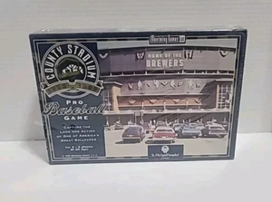 1999 Milwaukee Brewers County Stadium Pro Baseball Game Brand New Sealed Rare - Picture 1 of 3