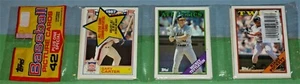 1988 Topps Rack Pack KIRBY PUCKETT On Front #120 MinnesotaTwins 43 cards sealed - Picture 1 of 2