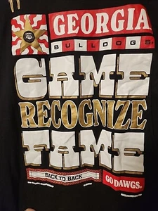 Georgia Bulldogs Nike 2022 National Champion Locker Room Shirt Men's XL - Picture 1 of 7