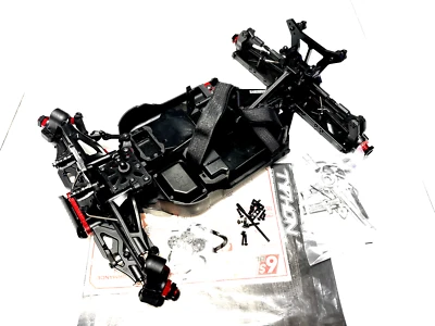 ARRMA TYPHON BLX V5 1/8 SPEED MONSTER Buggy ROLLER SLIDER CHASSIS ARA8606V5 - Image 1 of 4