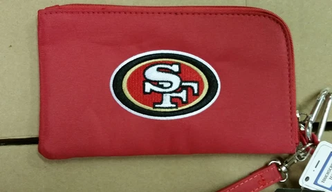San Francisco 49ers ID Wallet Wristlet Cell Phone Case Charm 14 Purse Cover