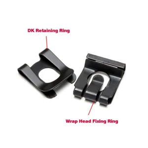65 Manganese Steel U-Shaped Clip/Elastic Anti Loosening Clamp For Shaft M4-M16 - Picture 1 of 19