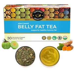 TEACURRY PCOS Tea (30 Tea Bags) Belly Fat Tea , with free shipping