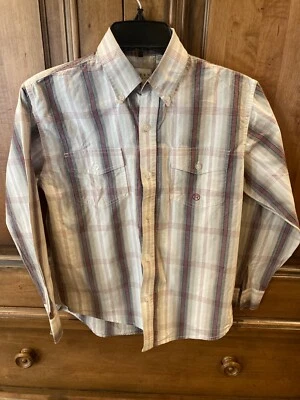 CAMISA NIÑO WESTERN ROPER ABOTONADA TALLA L 12-14 Foto 1 de 3