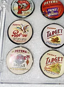 Juego de 6 botones de imagen #1 de cúpula de vidrio hechos a mano Peters Shells (6 diferentes) - Imagen 1 de 4