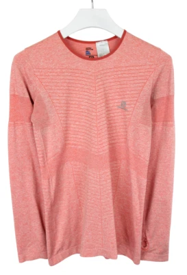 Salomon AdvancedSkin Dry Sweatshirt Women Large With Thumb Holes - Image 1 of 4