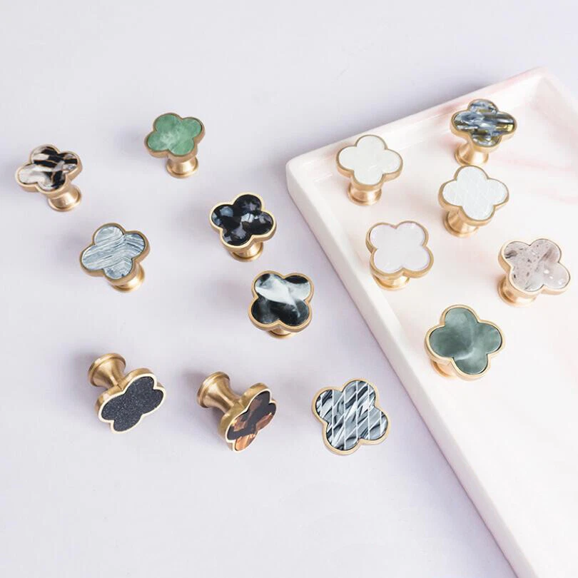 Möbelknopf Möbelgriffe Luxus Messing Schrank Schubladen KNÖPFE Möbelknauf - Bild 1 von 4