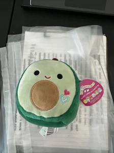 NWT Squishmallows Austin the Avocado 5” Plush Valentine Hearts variation #22 - Picture 1 of 9