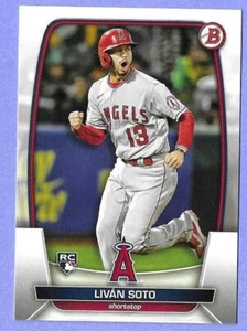 Tarjeta Bowman RC Livan Soto 2023 #46 - Imagen 1 de 2