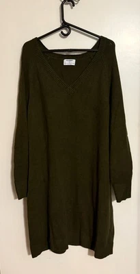 Old Navy Sosoft Olive Green Sweater Dress XXL - Women's Plus Size clothing - Image 1 of 2