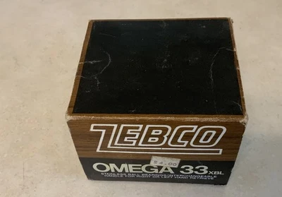 Vintage ZEBCO Omega 33 Fishing Reel In Box - Image 1 of 4