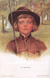 Postkarte OCP Künstler Philip Boileau "Be Prepared" um 1907 - Bild 1 von 2