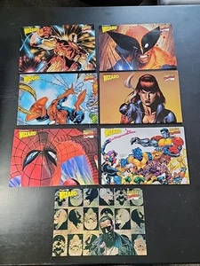 Mixed lot of 7 comic posters Marvel Image Wizard Poster Mania GC - Picture 1 of 2