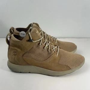 Timberland Flyroam Hiker Herren Größe 12 Weizen Nubuk Stiefel - Bild 1 von 8
