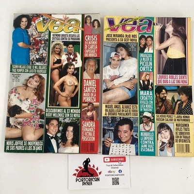 1992 TV GUIDE MAGAZINE REVISTA VEA PUERTO RICO PR CHARYTIN GOYCO MISS UNIVERSE - Image 1 of 4