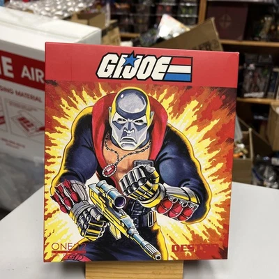 Mezco Toyz One:12 Collective G.I. Figura Joe Cobra Destro Nueva En Caja Foto 1 de 3