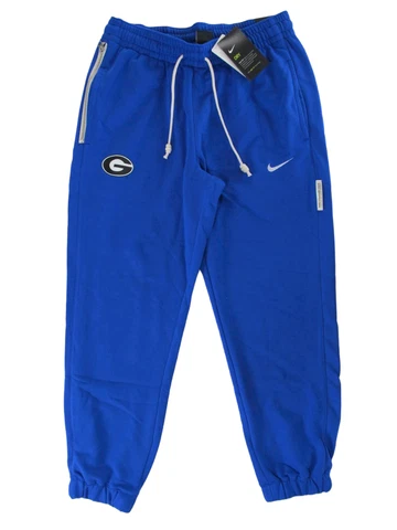 Nike NEW Team Issue GEORGIA BULLDOGS Womens M Basketball Jogger Track Pants Cover