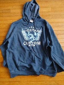 Custom Hi Octane Hoodie Totenkopf - Bild 1 von 1