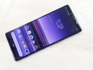 SONY 802SO Xperia 1 fioletowy odblokowany 64GB nano SIM 6,5 cala wys. 167 x szer. 72 x gł. 8.2 - Zdjęcie 1 z 8